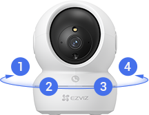H6c Pro Pan & Tilt Smart Home Camera